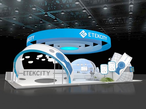 ETEKCITY—ces展臺(tái)搭建