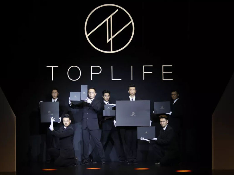 TOPLIFE——媒體發(fā)布會設(shè)計搭建